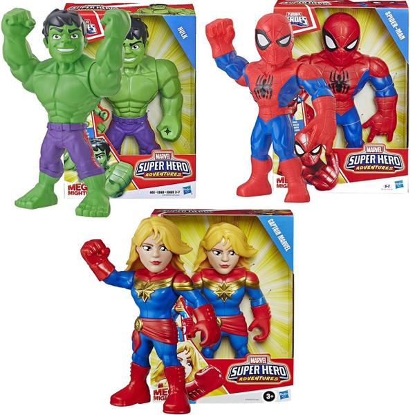 Imagem de 3 Boneco Avengers Marvel Playskool Super Heroes Hasbro