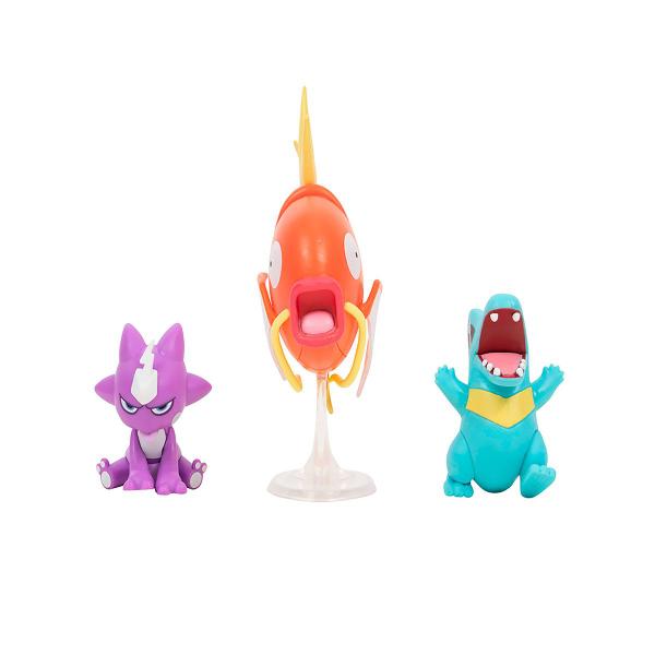 Imagem de 3 Bonecos Pokémon - Toxel, Totodile e Magikarp - Sunny