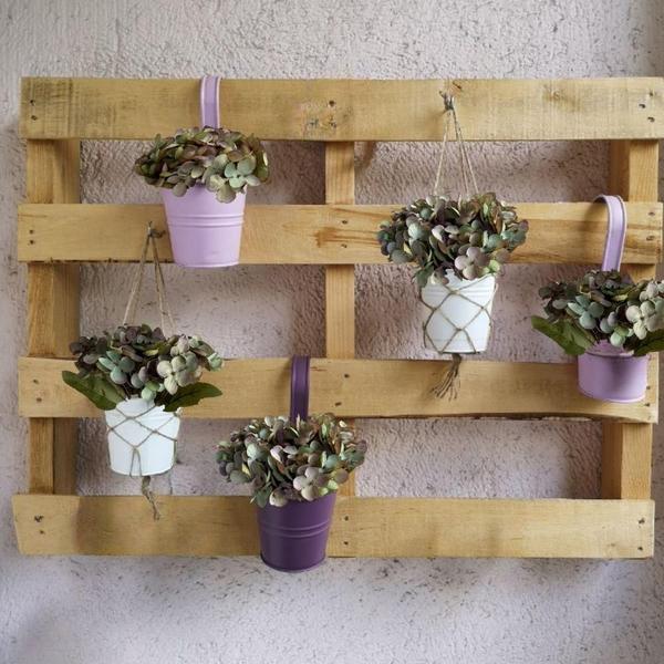 Imagem de 3 buquês de flores artificiais mini Hortência flores para decoração de casa artesanato casamento - DE1923