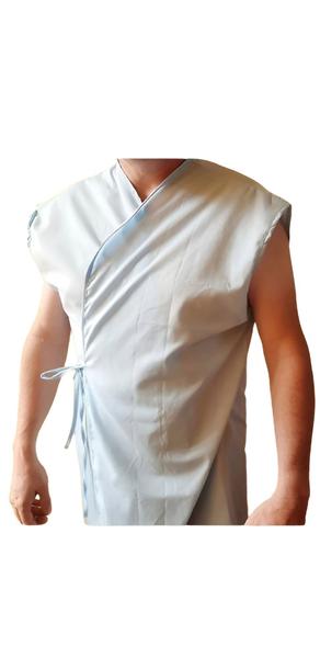 3 Camisola Hospitalar Azul Claro Procedimentos Urologia, Ginecologia, Dermatología repouso médico - Vestmedic e-commerce Semeab Imagem de 3 Camisola Hospitalar Azul Claro Procedimentos Urologia, Ginecologia, Dermatología repouso médico