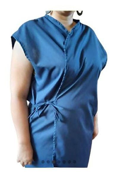 3 Camisola Hospitalar Azul Claro Procedimentos Urologia, Ginecologia, Dermatología repouso médico - Vestmedic e-commerce Semeab Imagem de 3 Camisola Hospitalar Azul Claro Procedimentos Urologia, Ginecologia, Dermatología repouso médico