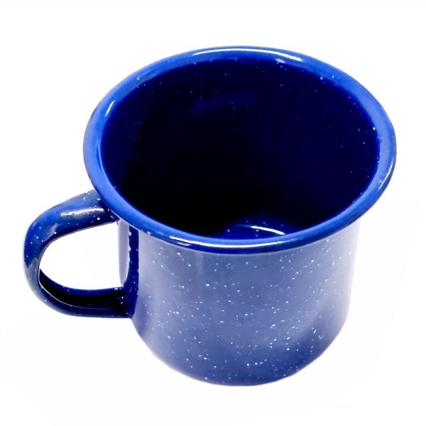 Imagem de 3 Canecas Esmaltada Mãe Agata Tipo Ewel N 8 370ml Cor AZUL