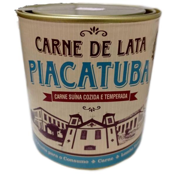 Imagem de 3 Carne De Lata Piacatuba 900g Suína Porco Na Banha Gordura - Produto Premiado