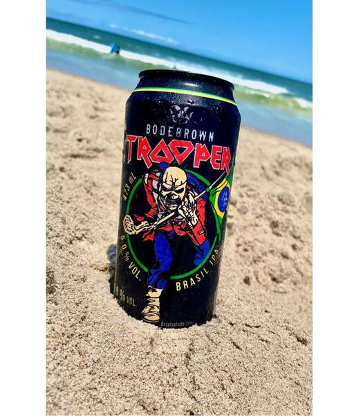 Imagem de 3 Cerveja Ipa Trooper Iron Maiden 473ml + Copo Térmico 500ml