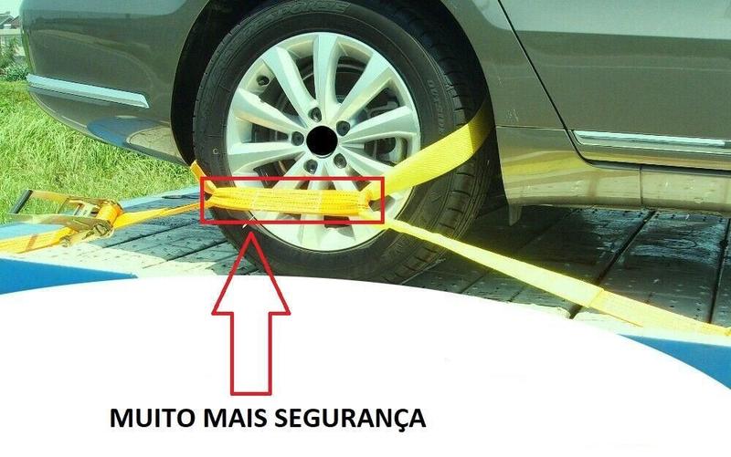 Imagem de 3-Cintas Em Poliéster 6Mt 150Mm Elevação De Carga Até 10T