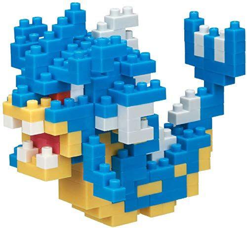 Imagem de 3 Conjunto Nanoblock Bundle - Gyarados, Charizard e Pikachu - Personagens Pokemon ajustáveis (Importação do Japão)