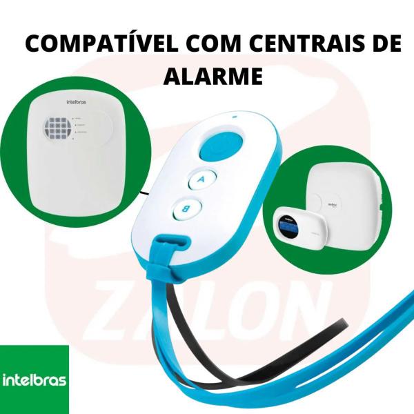 Imagem de 3 Controles Alarme Portão Xac 4000 Intelbras Az + Rs + Pt