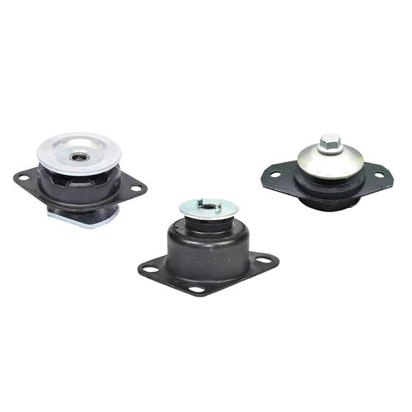 3 Coxim Calço Motor e Cambio Uno Fire 2006 2007 2008 2009 10 - Auto Flex Imagem de 3 Coxim Calço Motor e Cambio Uno Fire 2006 2007 2008 2009 10