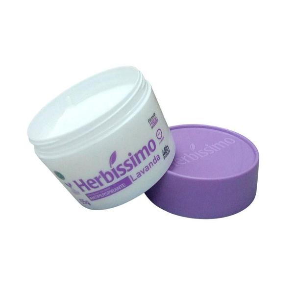 Imagem de 3 Desodorante Creme Herbissimo Lavanda Antitranspirante 55G