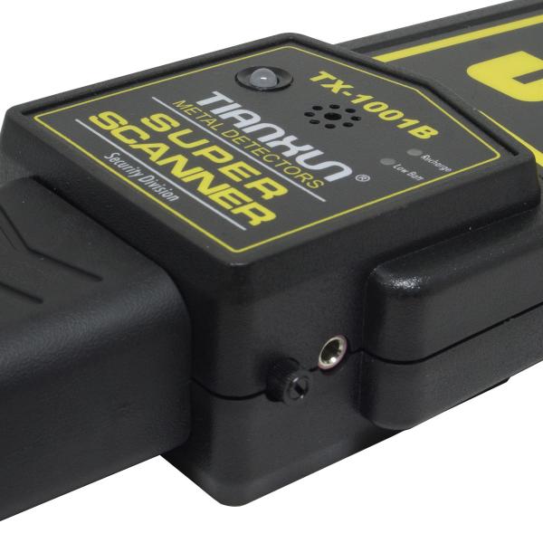 3 Detectores Metal Portátil para Segurança Scanner Bastão Revista Eventos Bateria 9V Importway Imagem de 3 Detectores Metal Portátil para Segurança Scanner Bastão Revista Eventos Bateria 9V Importway