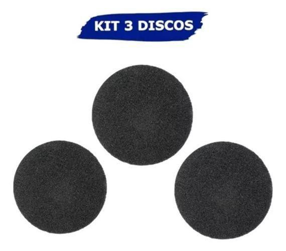 Imagem de 3 Disco Preto Para Enceradeira Remover 350Mm 3M Scotch-Brite