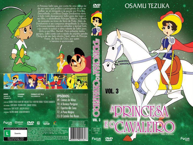 Imagem de 3 DVDs A Princesa e o Cavaleiro Vol 1  +   Vol 2  +  Vol 3