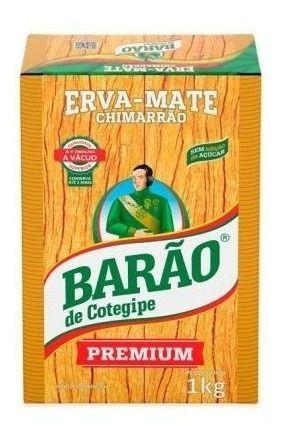 3 Erva Mate Chimarrão BARÃO PREMIUM VÁCUO Sem Açúcar 1 Kg - Barão de Cotegipe Imagem de 3 Erva Mate Chimarrão BARÃO PREMIUM VÁCUO Sem Açúcar 1 Kg