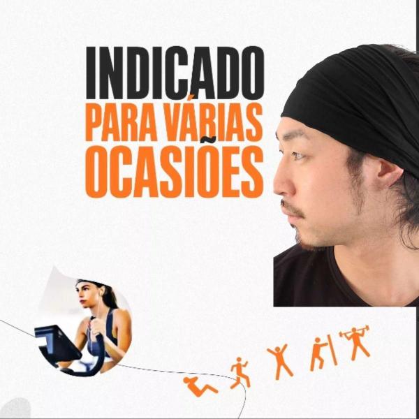 Imagem de 3 Faixa Cabeça Esporte Corrida Academia Yoga Headband