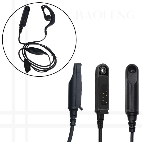 Imagem de 3 Fone Baofeng Para Rádio Comunicador Uv9r 9r Plus