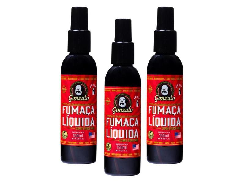 Imagem de 3 Fumaça Líquida Gonzalo 150Ml Spray