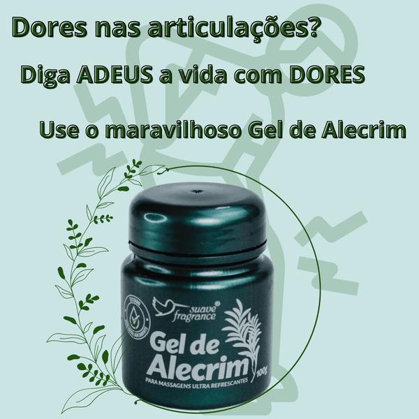 Imagem de 3 Gel de Alecrim Massagens Relaxante e Refrescante