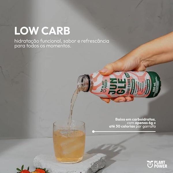 Imagem de 3 Isotônicos Jungle 500ml Low Carb Zero Açúcar Sabores