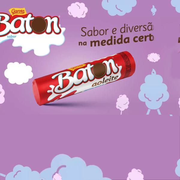 3 Kit Chocolate Baton Garoto 480g Cx Ao leite, Branco e Duo Imagem de 3 Kit Chocolate Baton Garoto 480g Cx Ao leite, Branco e Duo