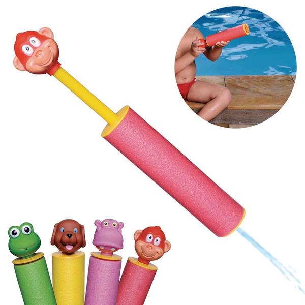 Imagem de 3 Lanca Agua Brinquedo Piscina Praia 25 Cm Bichinhos  Mor 