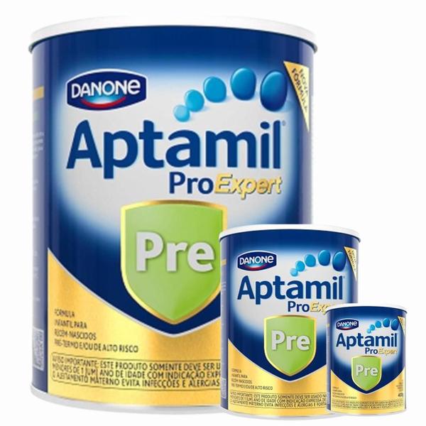 Imagem de 3 Latas -Aptamil Proexpert Pre -Fórmula Infantil Em Pó Danone- 400g