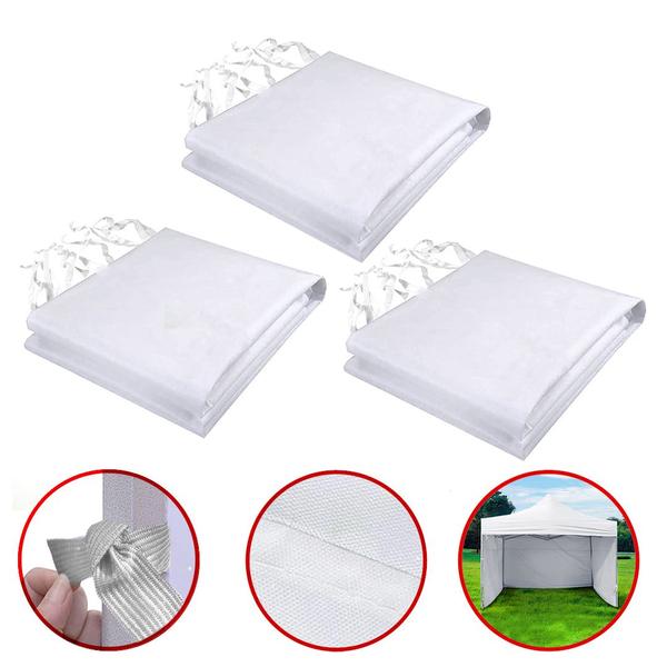 3 Laterais de Fechamento Removível Para Tenda Gazebo 3x3 - BRN COMMERCE Imagem de 3 Laterais de Fechamento Removível Para Tenda Gazebo 3x3