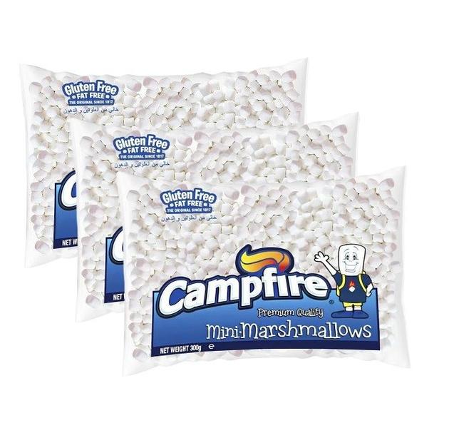 Imagem de 3 Mini Marshmallows Campfire Café Chocolate Quente Eua 300g