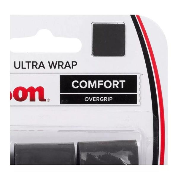 Imagem de 3 Overgrip Para Raquete de Tenis Beach Tennis Frescobol Bike Moto Ultra Wrap PT Wilson