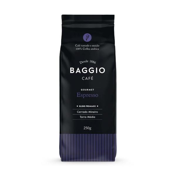 Imagem de 3 pacotes de Café Baggio Espresso 250g