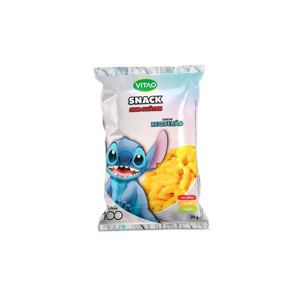 Imagem de 3 Pacotes Disney Snack sem Glúten Sabor Requeijão 30g-Vitao