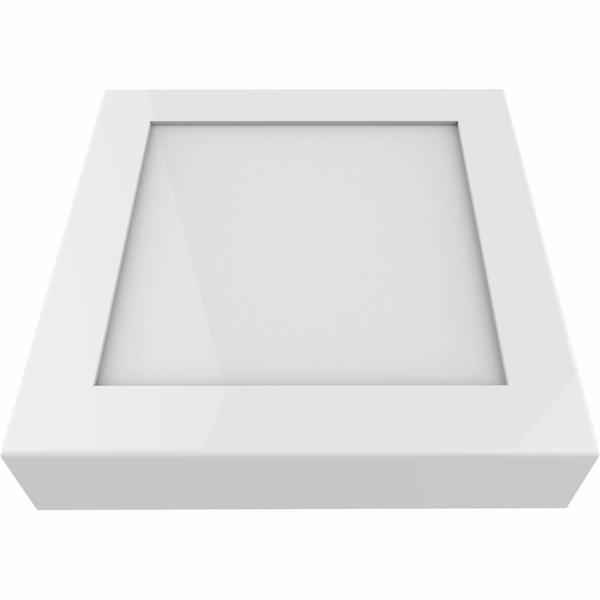 Imagem de 3 Painel Plafon 12w Led Quadrado Sobrepor Branco Frio 6500k