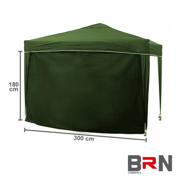 Imagem de 3 Paredes de Fechamento Lateral para Tendas Gazebo 3x3 (Tenda não inclusa)