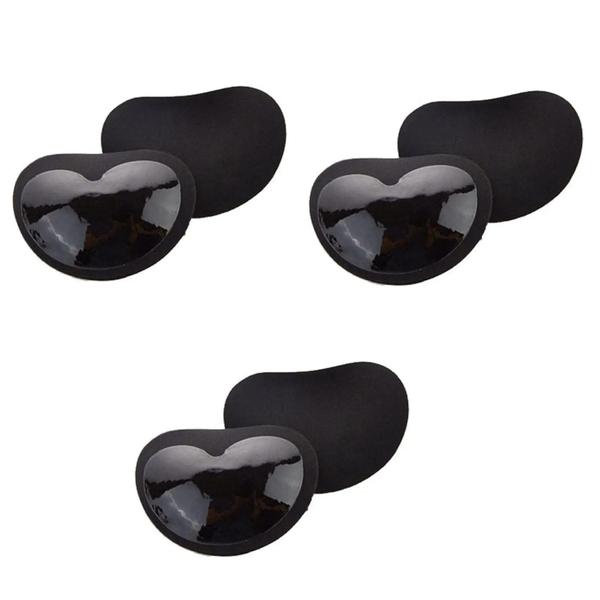 3 Pares Bojo Bio Gel Aumenta Levanta Da Volume Nos Seios - Moda Imagem de 3 Pares Bojo Bio Gel Aumenta Levanta Da Volume Nos Seios