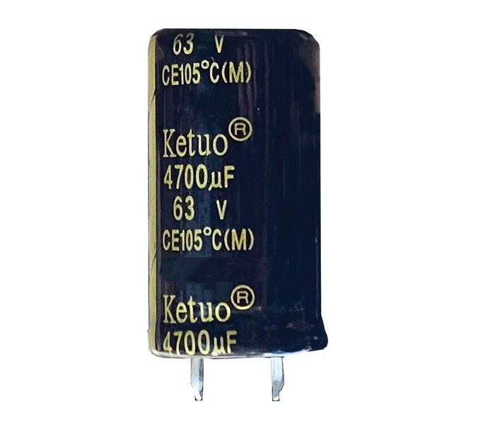 Imagem de 3 pçs - capacitor eletrolitico 4700x63v - 4700uf x 63v