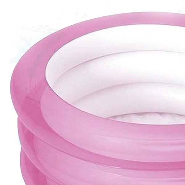 Imagem de 3 Piscina Banheira Circulo Redonda 80l Resistente Mor Rosa 