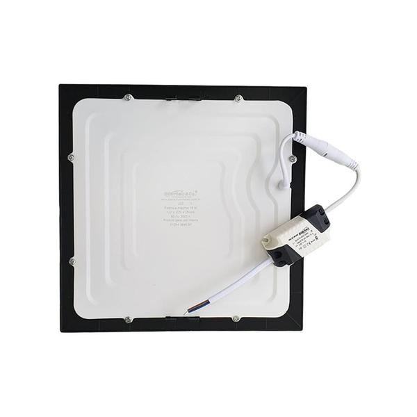 Imagem de 3 Plafon Embutir Bivolt Quadrado Led 18W 3000K Painel 22,5Cm