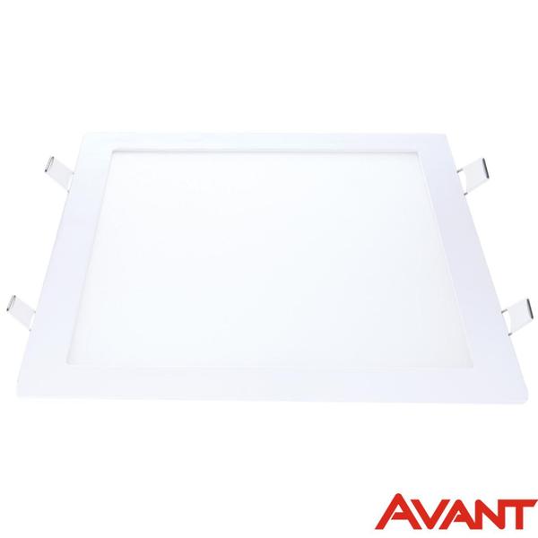 Imagem de 3 Plafon Led Quadrado Embutir 30w 40x40 Branco Quente 3000k