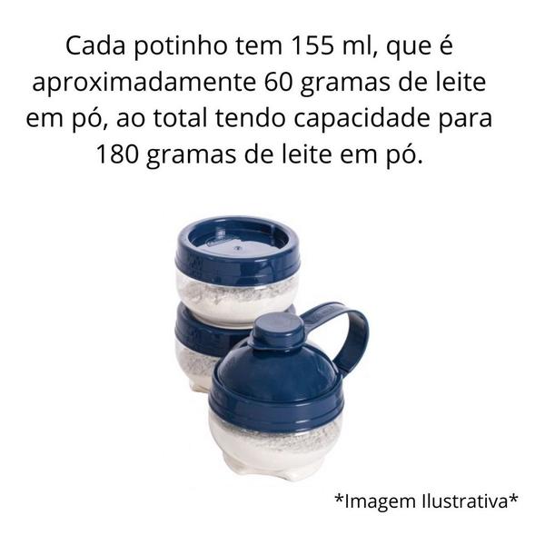 Imagem de 3 Potes Multiuso Dosador 465 ml