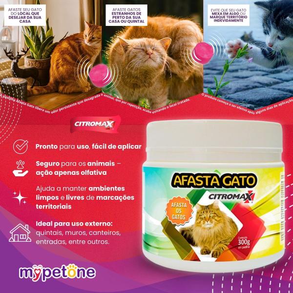 3 Produto Para Afastar Gato Gambá Espantador De Gato Citromax