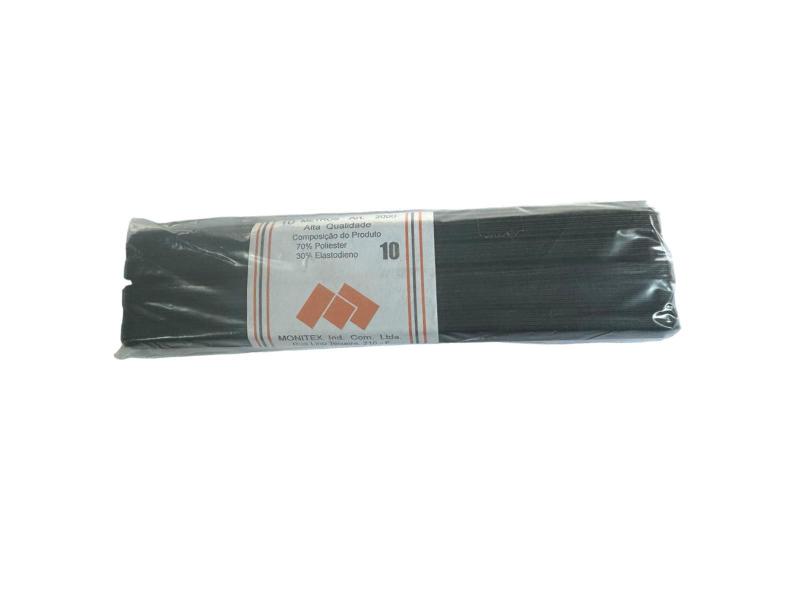 3 Rolos Elástico Chato Nº10 6Mm Cada Peça Com 10 Metros - Monitex Imagem de 3 Rolos Elástico Chato Nº10 6Mm Cada Peça Com 10 Metros