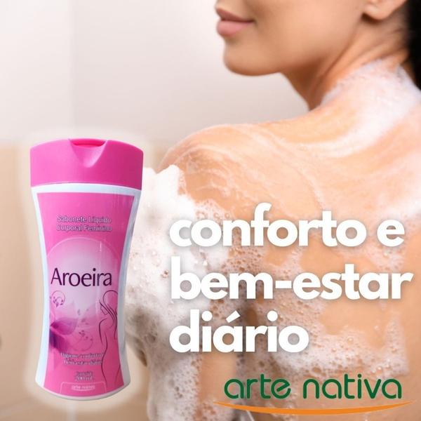 Imagem de 3 Sabonetes Líquido Feminino Aroeira 200ml