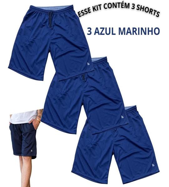 Imagem de 3 Short Bermuda Premium Dry Fit Academia Esportivo Verão 002