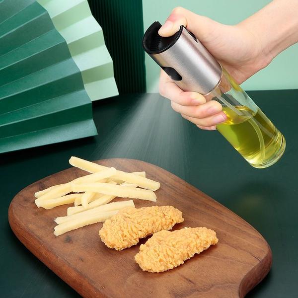 3 Spray Pulverizador Vidro Inox Borrifador Azeite Vinagreessenciais De Cozinha Promoções Imagem de 3 Spray Pulverizador Vidro Inox Borrifador Azeite Vinagreessenciais De Cozinha Promoções