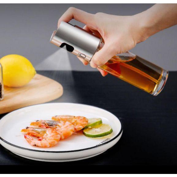 3 Spray Pulverizador Vidro Inox Borrifador Azeite Vinagreessenciais De Cozinha Promoções Imagem de 3 Spray Pulverizador Vidro Inox Borrifador Azeite Vinagreessenciais De Cozinha Promoções
