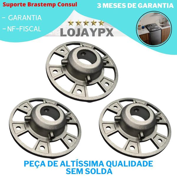 3 Suporte Cesto Reforçado Lavadora Brastemp Consul 15kg 16kg - Loja ypx Imagem de 3 Suporte Cesto Reforçado Lavadora Brastemp Consul 15kg 16kg