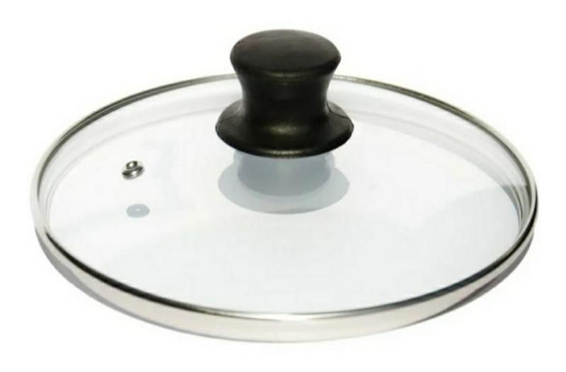 3 Tampa De Vidro 20 Cm Temperado Panela Frigideira Caçarola - IDEIAPRO Imagem de 3 Tampa De Vidro 20 Cm Temperado Panela Frigideira Caçarola
