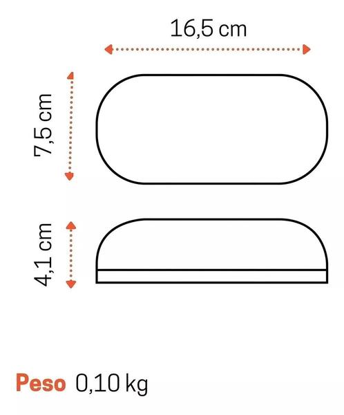 Imagem de 3 Tartaruga Arandela Light LED IP65 8w Preta 6500k Germany