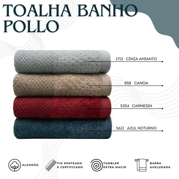 Imagem de 3 Toalhas Banho - 4 Cores Diponiveis - 100% Algodão