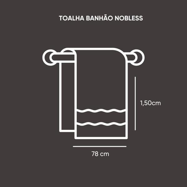 Imagem de 3 Toalhas de Banho - Grande - 500g/m² - Macia