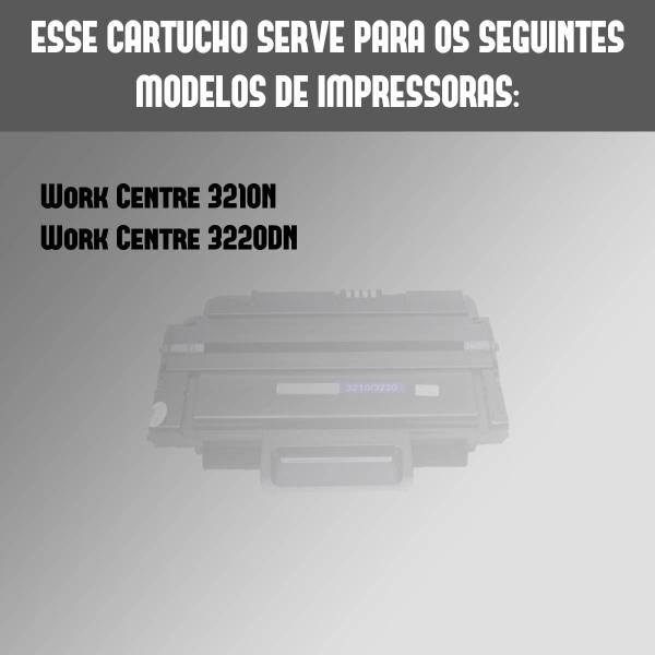 Imagem de 3 Toner 3210 3220 106r01487 106r01486